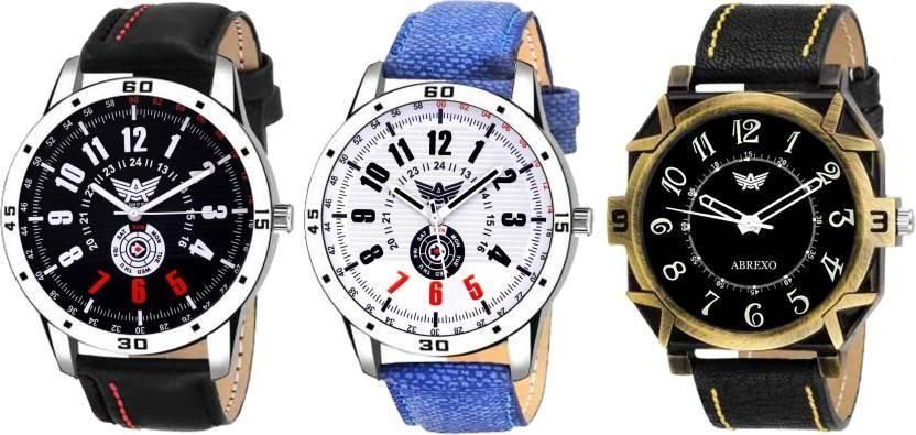 Combo of 3 Analog Watch - For Men